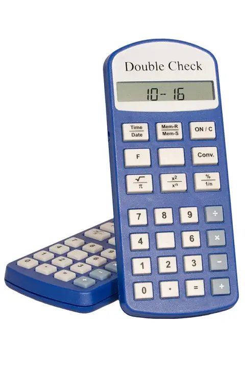 DoubleCheck - Sprechender Taschenrechner