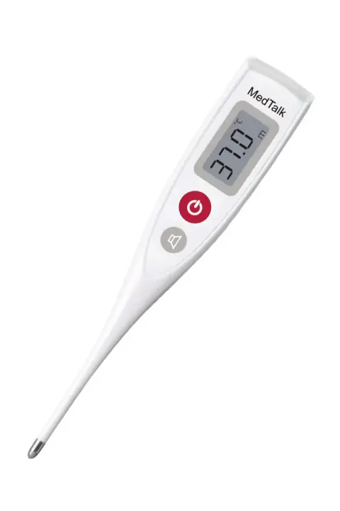 Fieberthermometer mit Sprachausgabe